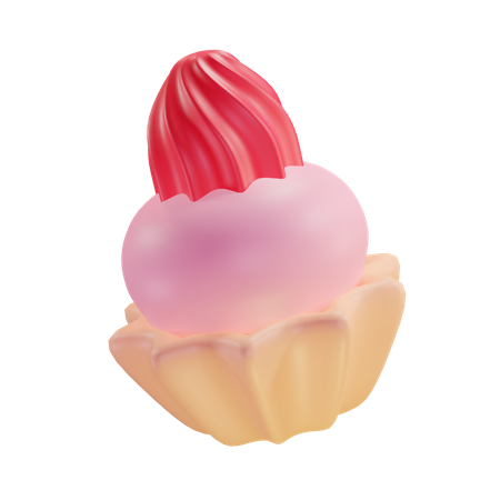 Cupcake  3D Icon