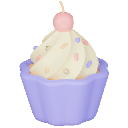 Cupcake  3D Icon