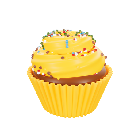 Cupcake  3D Icon