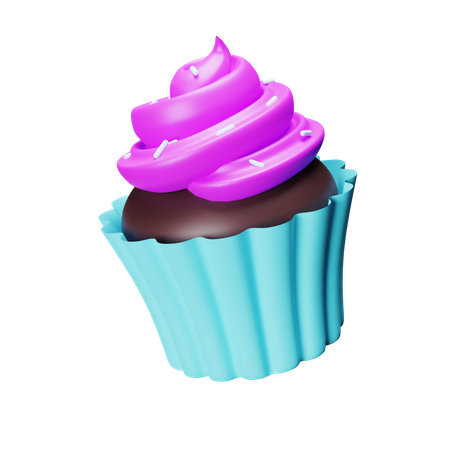 Cupcake  3D Icon