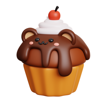 Cupcake  3D Icon