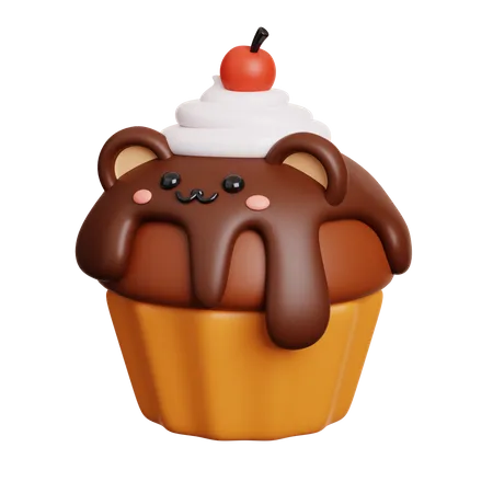 Cupcake  3D Icon