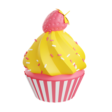 Cupcake  3D Icon