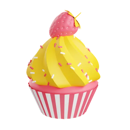 Cupcake  3D Icon