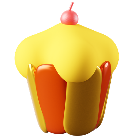 Cupcake  3D Icon