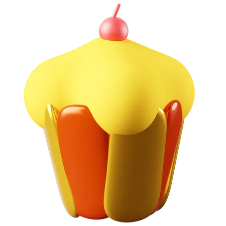 Cupcake  3D Icon