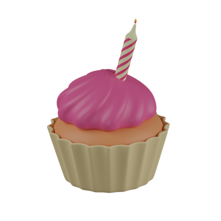 Cupcake  3D Icon