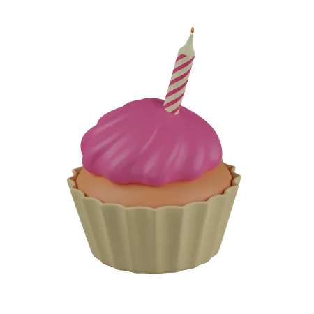 Cupcake  3D Icon