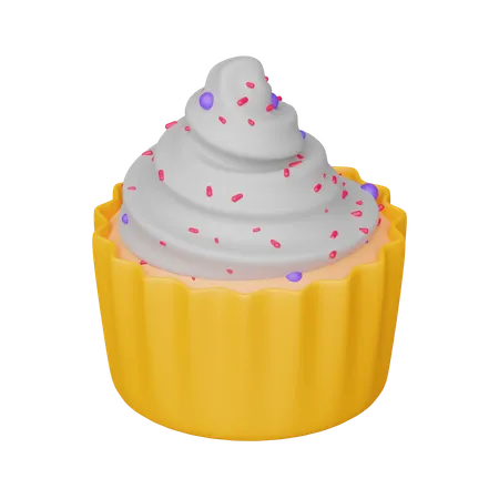 Cupcake  3D Icon