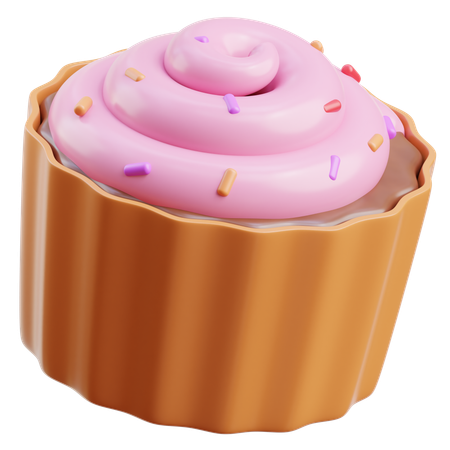 Cupcake  3D Icon