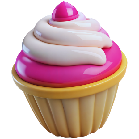 Cupcake  3D Icon