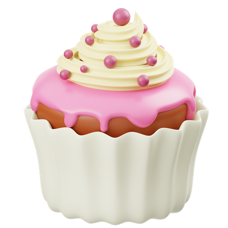 Cupcake  3D Icon