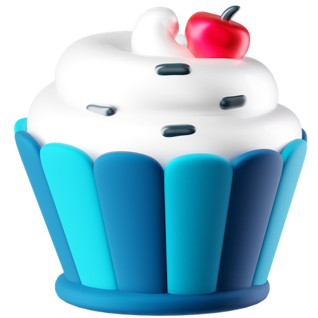 Cupcake  3D Icon