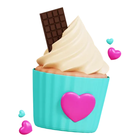 Cupcake  3D Icon