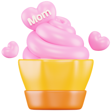 Cupcake  3D Icon