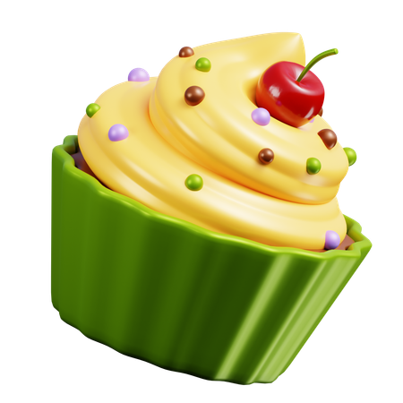 Cupcake  3D Icon