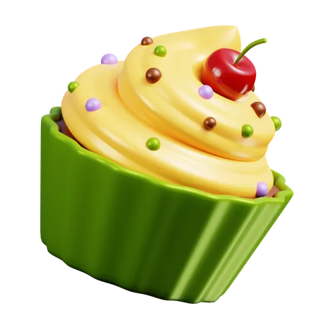 Cupcake  3D Icon