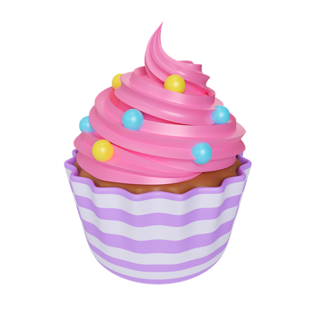 Cupcake  3D Icon