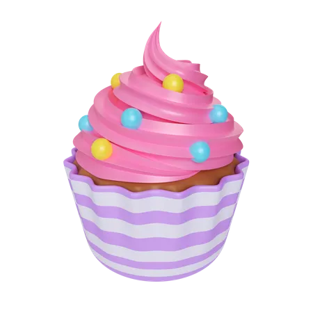 Cupcake  3D Icon