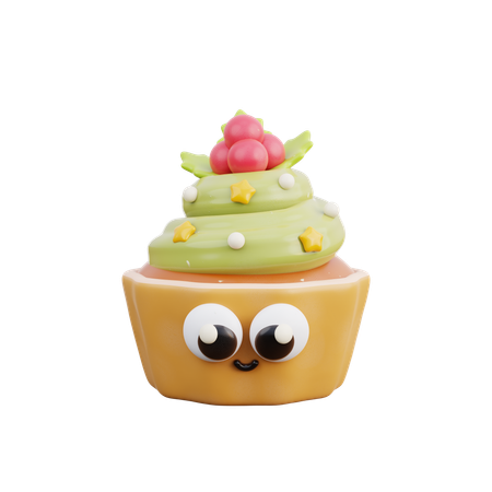 Cupcake  3D Icon