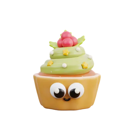 Cupcake  3D Icon