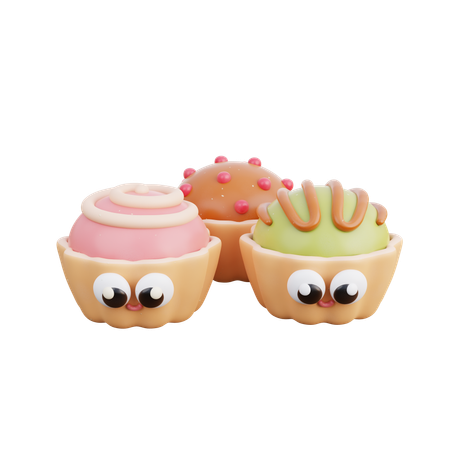 Cupcake  3D Icon