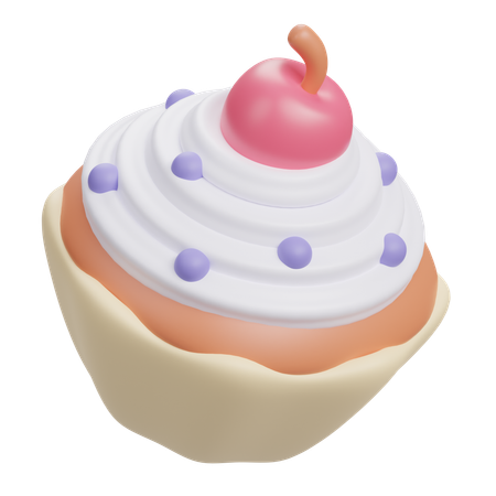 Cupcake  3D Icon