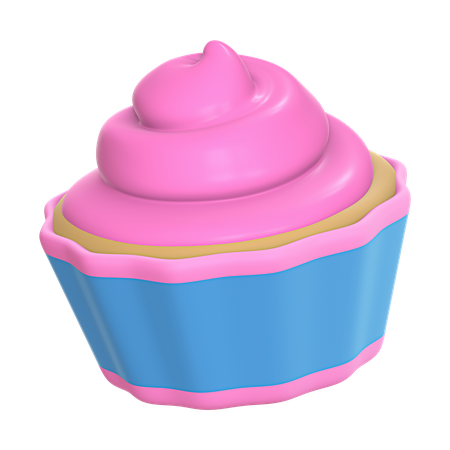 Cupcake  3D Icon