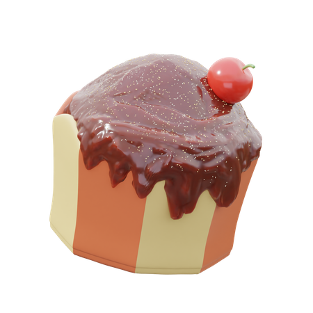 Cupcake  3D Icon