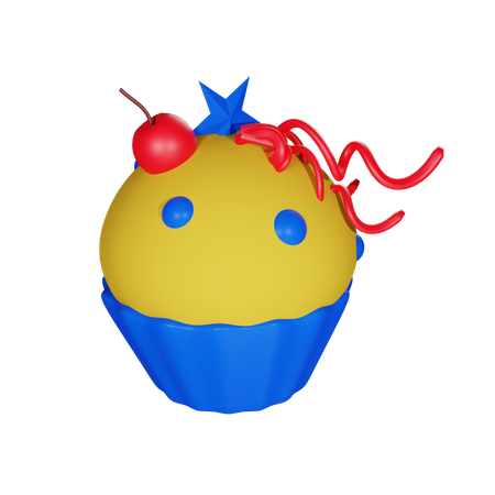 Cupcake  3D Icon