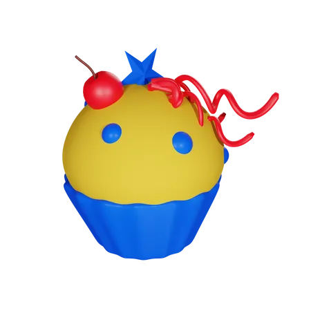 Cupcake  3D Icon