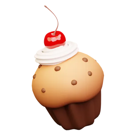 Cupcake  3D Icon