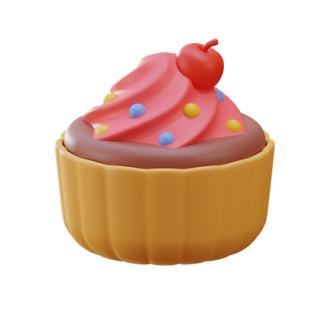 Cupcake  3D Icon