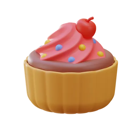 Cupcake  3D Icon