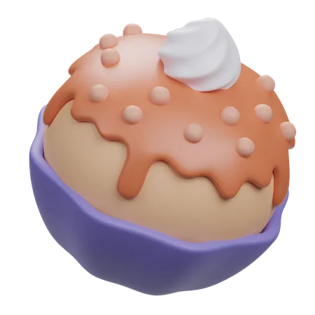 Cupcake  3D Icon