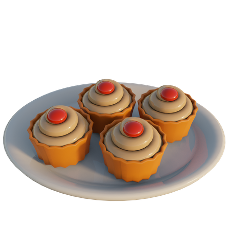 Cupcake  3D Icon