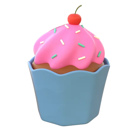 Cupcake  3D Icon