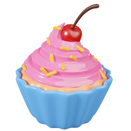 Cupcake  3D Icon