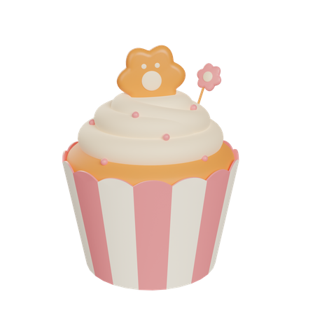 Cupcake  3D Icon