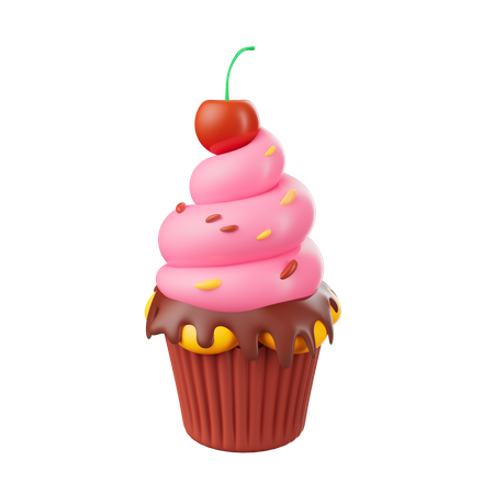 Cupcake  3D Icon