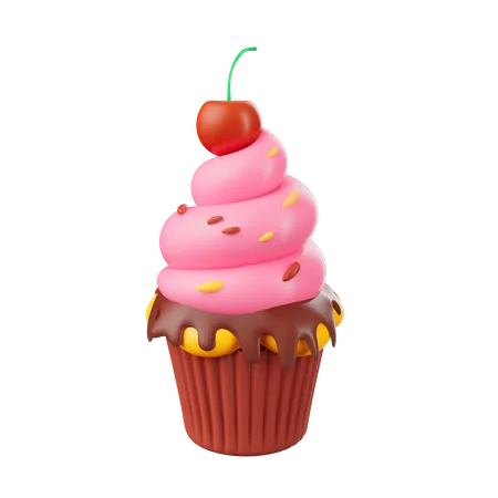 Cupcake  3D Icon