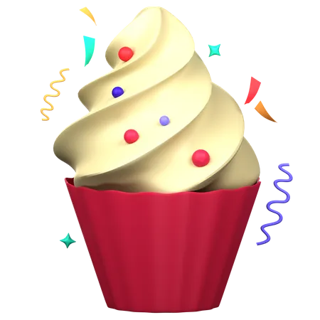 Cupcake  3D Icon