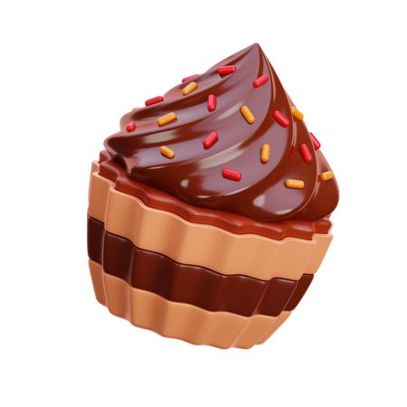 Cupcake  3D Icon