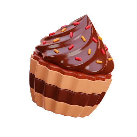 Cupcake  3D Icon