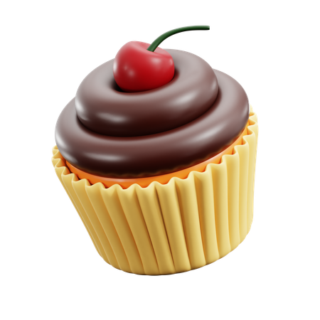 Cupcake  3D Icon