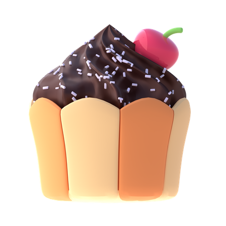 Cupcake  3D Icon