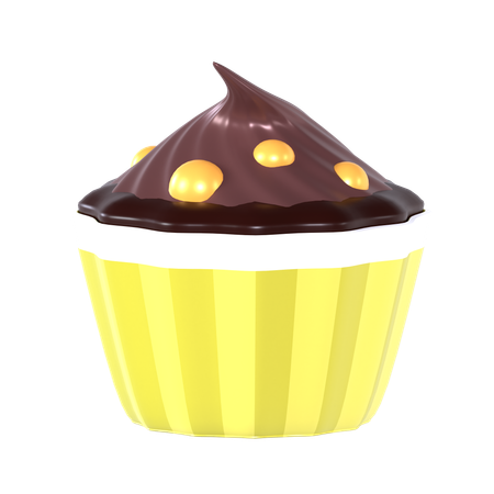 Cupcake  3D Icon