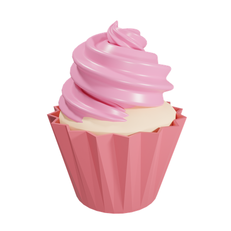 Cupcake  3D Icon