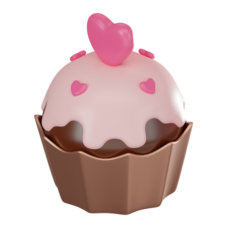 Cupcake  3D Icon