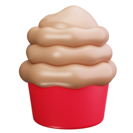 Cupcake  3D Icon